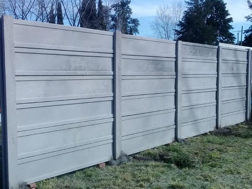 Imagen 9 de 9 de Cerco Premoldeado Placas Y Columnas 6 Cuotas Sin Interés