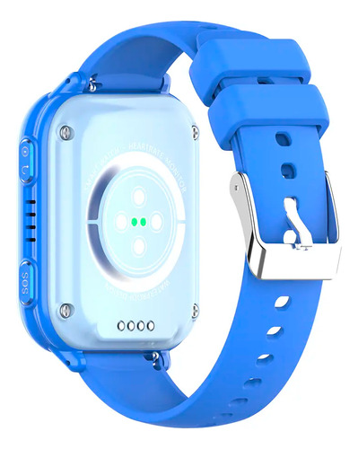 Smartwatch Niños Video Llamadas, Gps, Sos, Kids Silicona Silicona Azul Silicona