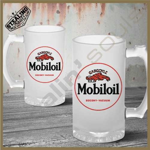 Chopp Esmerilado Cerveza - Motor Oil #045 | Mobiloil Aceite