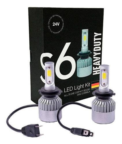 Kit Cree Led S6 H7 24v Uso Especial 24volt