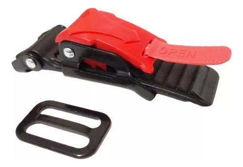 Fivela Cinta Jugular Engate Rápido Micrométrico Pra Capacete