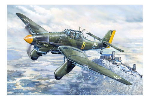 Trompetista 20 Modelo Kit Junkers Ju 87 Stuka