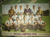 Comprar Lamina El Grafico Año 1949 - Equipo De Racing Campeon