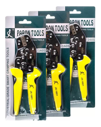 Imagem 1 de 7 de Kit 3 Alicates Crimpagem Conector Mc4 Energia Solar Paron