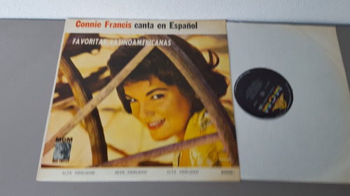 Disco De Acetato Connie Francis Canta En Español