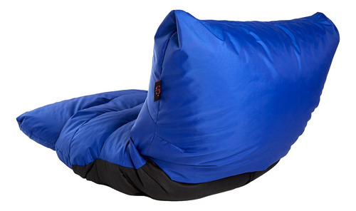 Sillon Puff Print Azul Këssa Muebles