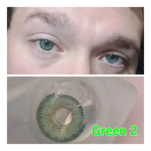 Lentes de contacto color verde esmeralda hotsell