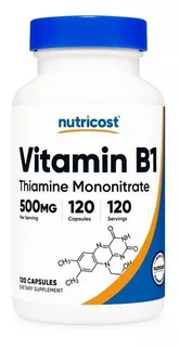 Potente Vitam B1 500 M G Nutricost 120 Tablet