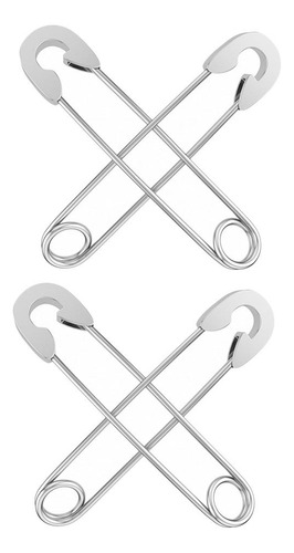 Paquete De 2 Pendientes De Pasador De Seguridad, Pendientes