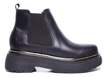 Comprar Borcego Corto Negro Urbanos Mujer Eco Cuero Katekuba.