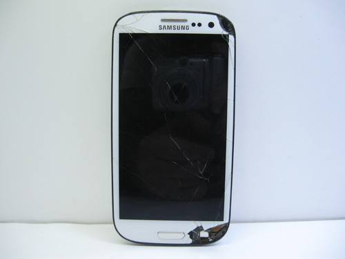Samsung Galaxy S3 Gt-i9300 Não Liga Tela Touch Trincados Ler