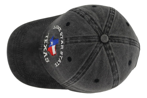 Sombrero De Bandera De Texas Gorra Ajustable De Algodón