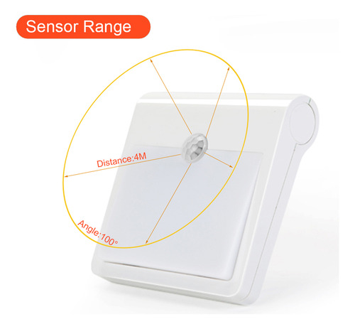 Paquete De 2 Luces Nocturnas Con Sensor De Movimiento Recarg