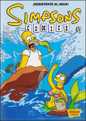 Simpsons Comics Vol 9, de Dixon, Chuck. Editorial OVNI Press en español