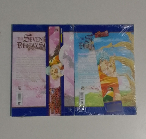 Mangá Os Sete Pecados Capitais Coleção Completa 1 E 2