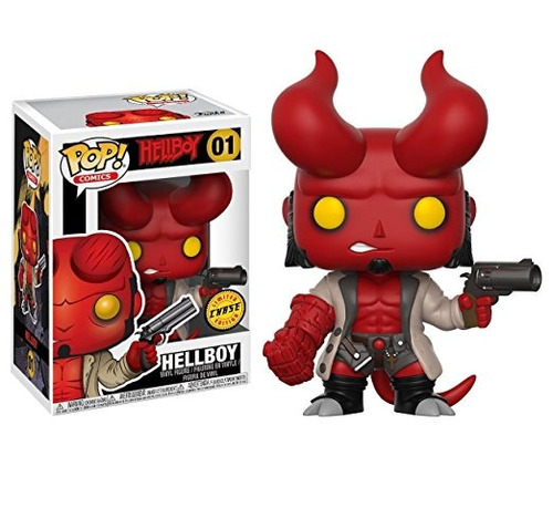 Funko Pop Comics # 01 Hellboy Vinilo Figura Edición Limitada