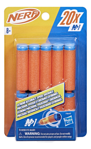 Recarga de dardos Nerf serie N para 20 dardos - Hasbro F8640