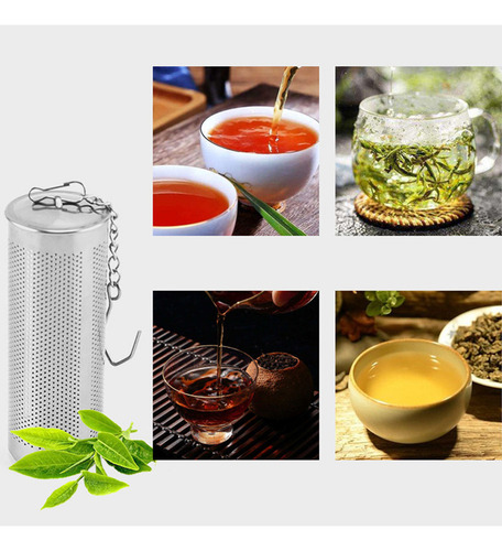 B. Filtros De Bola De Chá 2pz Mesh Filters Infuser De Aço