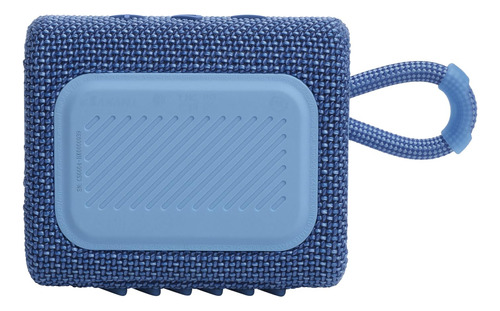 Altavoz Bluetooth Portátil Jbl Go 3 Eco Waterproof Azul