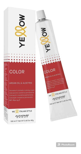 Tinte Yellow De 100 G Con Peroxido Incluido 7.31