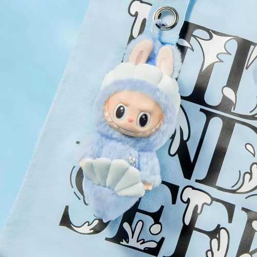 Labubu Macaron Monsters Vinilo Peluche Llavero