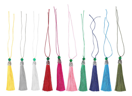 20 Borlas De Bricolaje Para Llavero, Cortina, Colgante, Borl