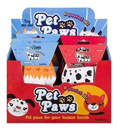 Coleccion De Juego - Toysmith Fun Pet Paws, For Human Hands,