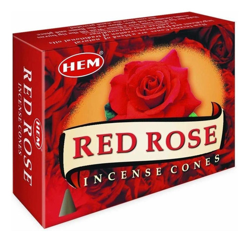 Rojo Rose - Caso De 12 Conos De Cajas, 10 Cada - Dobladillo 
