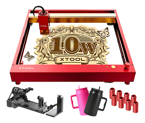 Kit Grabadora Cortadora Láser Xtool Accesorios Cortador 10w