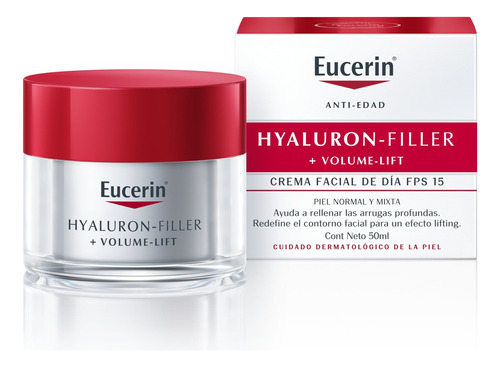 Eucerin Hyaluron Filler+volume L Día Piel Normal 50 Ml