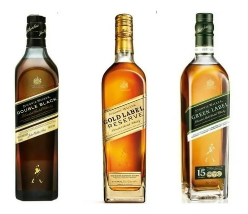 Whisky Johnnie Walker Combo X 3