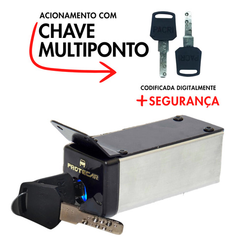 Trava Antifurto A10, A20, Dakota, D10 E D20 - Protecar Multi