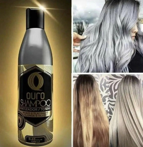 Shampoo Ouro® Matizante Plata 250 Ml