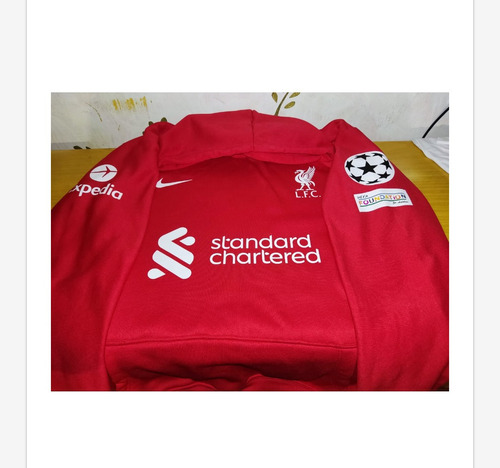 Sueter Personalizado Liverpool Champions O League