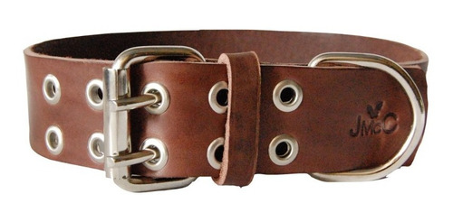 Collar Ancho 4cm 100% Cuero // Para Razas Grandes