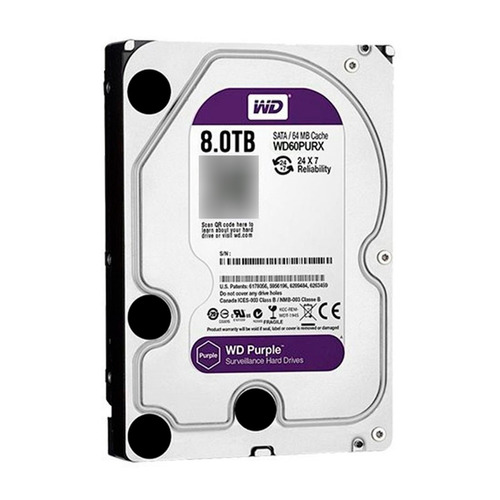 Disco Rigido Western Digital Wd Purple 8tb Dvr Seguridad