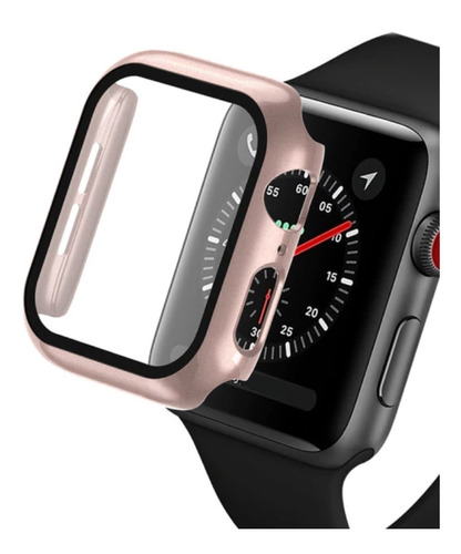 Protector Carcasa  + Glass Para Apple Watch / Series Colores