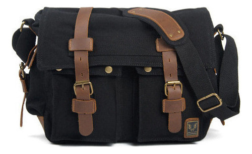 Bolso De Mensajero Informal Retro Para Hombre Bolso De