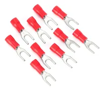 Comprar Terminal De Crimpado De Cables Eléctricos Tipo U Sv1-4 De 10