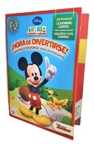 Libro Interactivo La Casa de Mickey Mouse ¡Es Hora de Divertirse! - MetroApp
