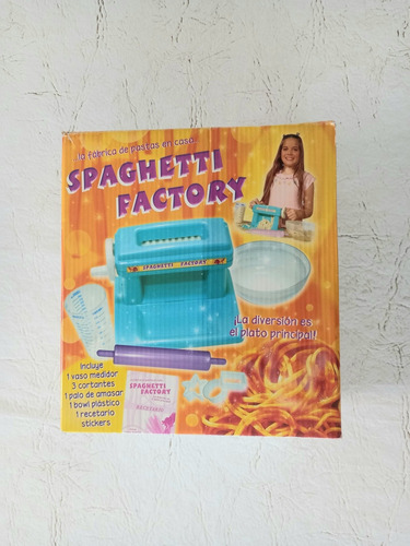 Spaghetti Factory - Máquina De Pastas Infantil 