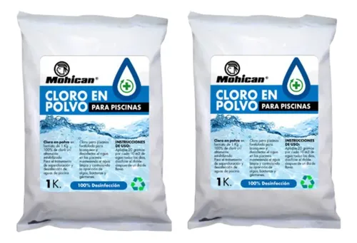 Promoción 2 Cloro Granulado 1 Kg Mohican