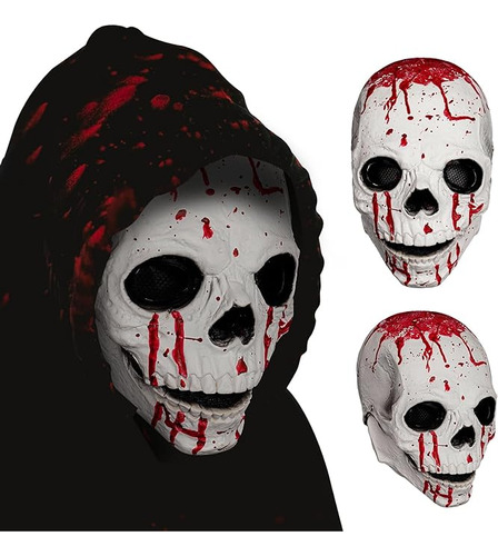 Halloween Cabeza Completa Calavera Espeluznante Realista Hal