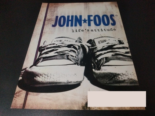 (pb996) Publicidad Clipping Zapatillas John Foos Promo 22