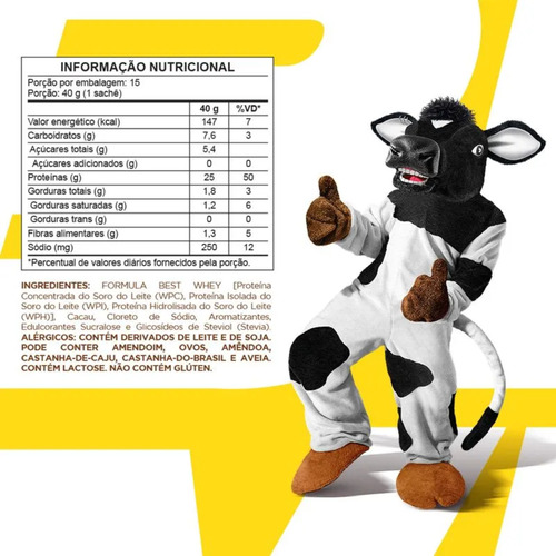Best Whey Toddy 15 Sachês De 40g - Atlhetica