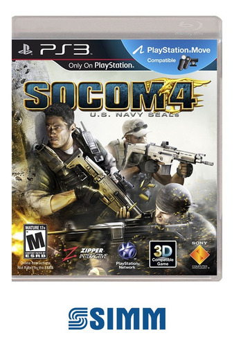 Socom 4: U.s. Navy Seals - Ps3 Físico Nuevo Original