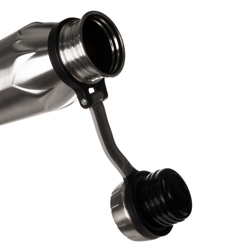 Imagen 2 de 3 de Botella Termica Discovery Metalica C/ Tapa A Rosca 750 Ml