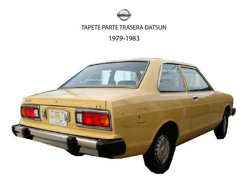 Cubretablero Parte Trasera Nissan Datsun 1979 / 1983.