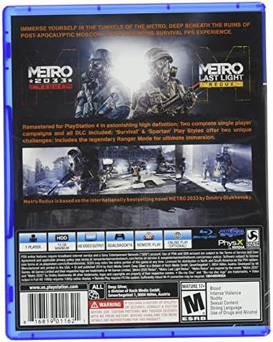 Metro Redux - Playstation 4
