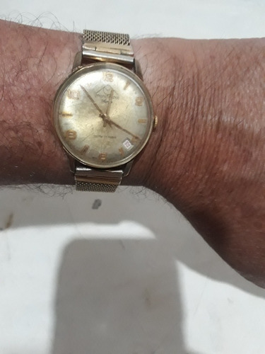 Relógio Antigo Mondaine De Pulso Funcionando ! Leia !